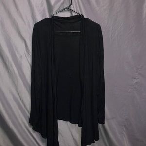 Long sleeve black cardigan